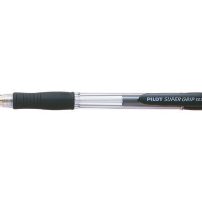 Pilot Super Grip Pencil Black PK12