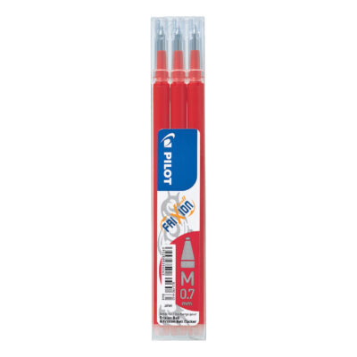 FriXion Ball Clckr 0.7 RD Refill PK3