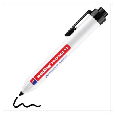 edding 11 Retractable P. Mrkr BK PK10