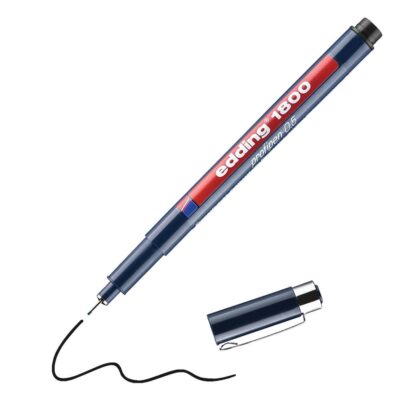 edding 1800 Profipen 0.5mm BK PK10