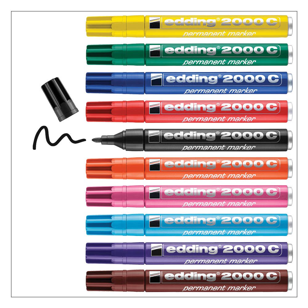 edding 2000C Permanent Marker ASTD PK10