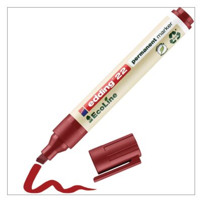 edding 22 EcoLine Perm CT Mrkr RD PK10