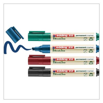 edding 22 Ecoline Perm CT Mrkr AST PK4