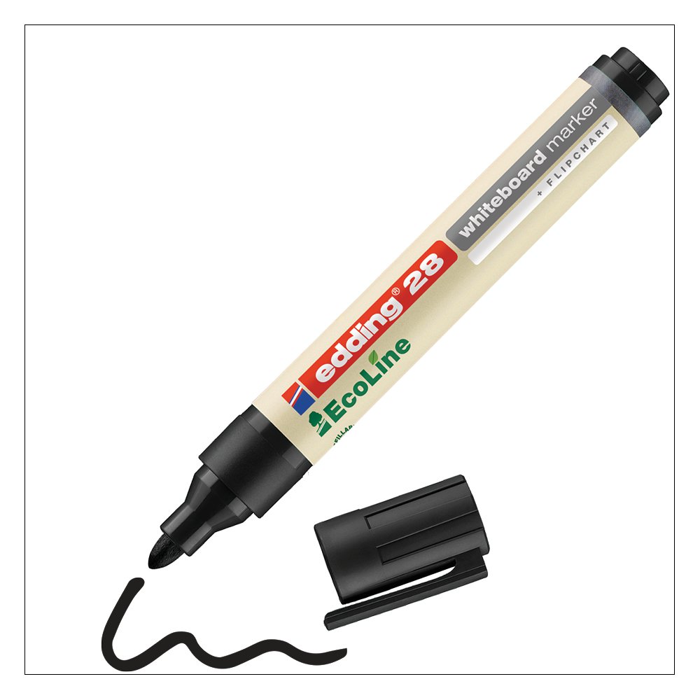 edding 28 Ecoline WB BT Mrkr BK PK10