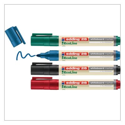 edding 28 Ecoline WB BT Mrkr AST PK4
