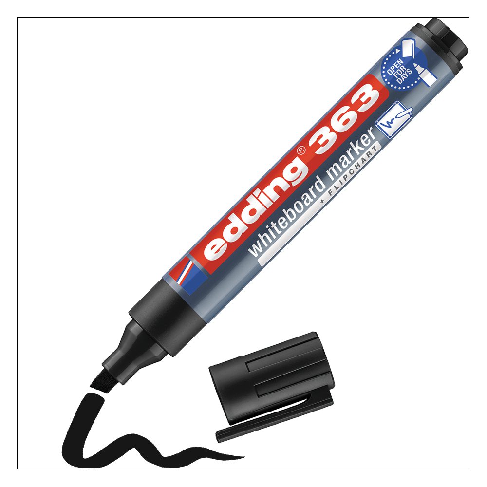edding 363 Board Marker BK PK10