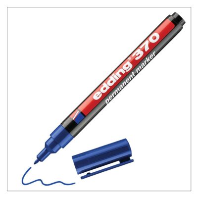 edding 370 Permanent Marker BL PK10