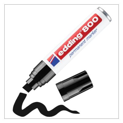 edding 800 Permanent Marker BK PK5