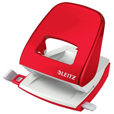 Leitz NeXXt WOW Hole Punch 30 Sheets Red