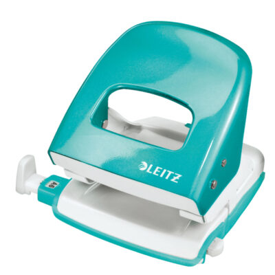 Leitz WOW 2 Hole Punch Ice Blue