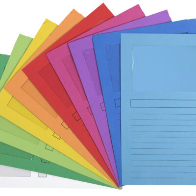 Forever Window Folder A4 Asst PK100