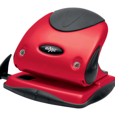 Rexel Choices P225 2 Hole Punch Red