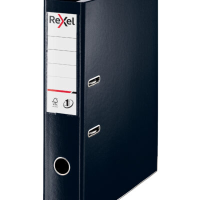 Rexel Choices Fscap PP LAF Black PK10