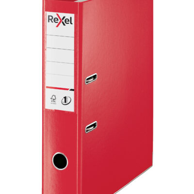 Rexel Choices Fscap PP LAF Red PK10