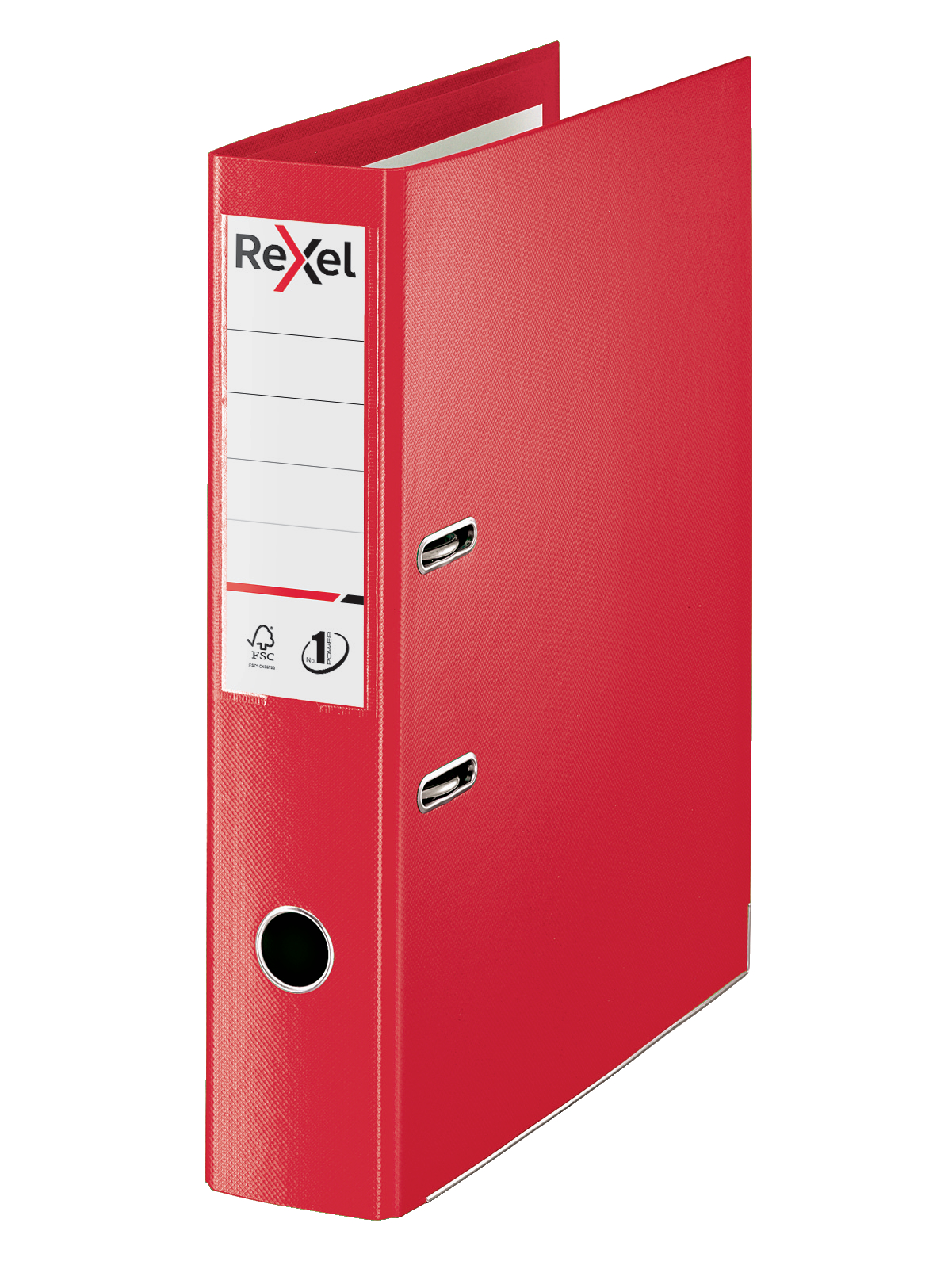 Rexel Choices Fscap PP LAF Red PK10