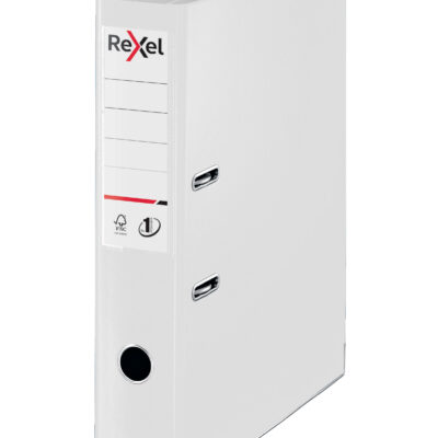 Rexel Choices Fscap PP LAF White PK10