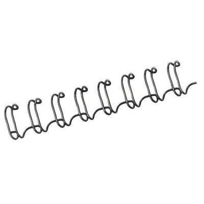 Binding Wire A4 6mm BK(PK100)