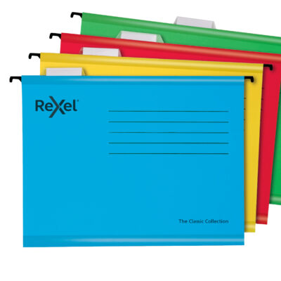 Rex Classic Susp File A4 Asst BX10
