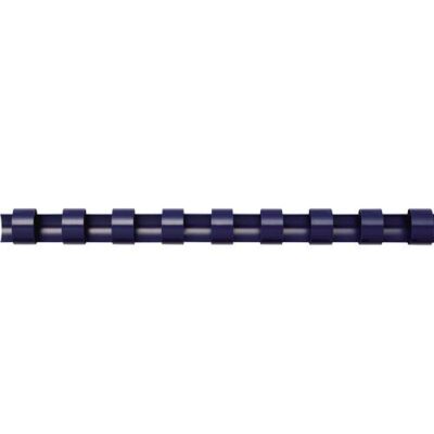 8mm Plastic Binding Combs Blue PK100