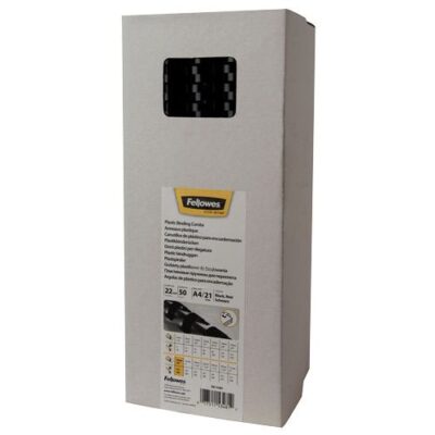 Plastic Binding Combs A4 22mm BK(PK50)