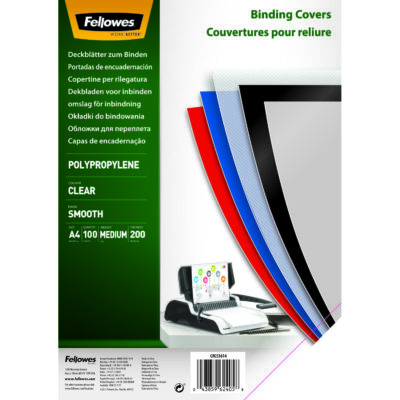 Earth Clear Polyprop CVR 200MIC A4PK100