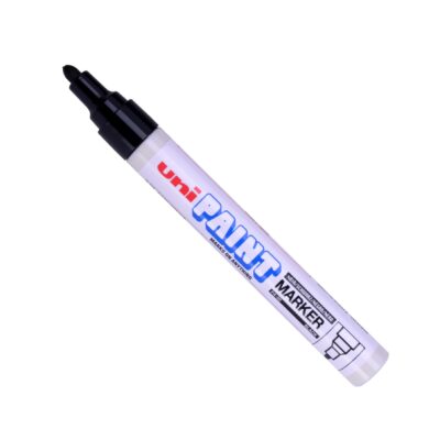 Uni Paint Medium B/Tip BK PK12