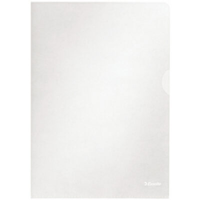 Esselte Folders A4 105 mic CLR PK100