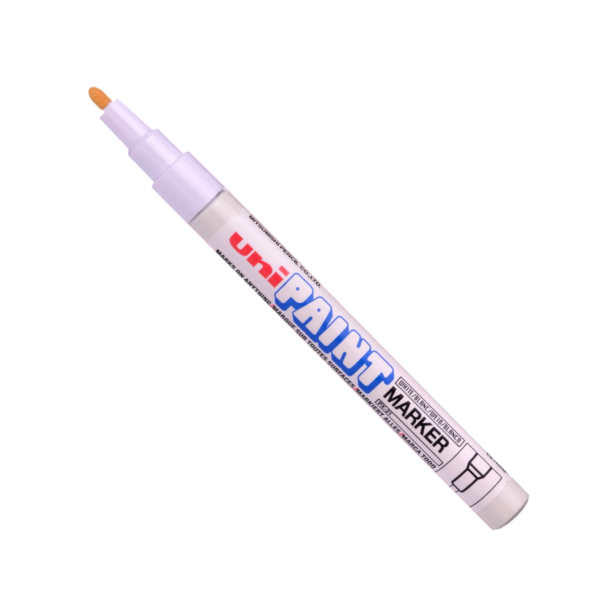Uni Paint Fine B/Tip WT PK12