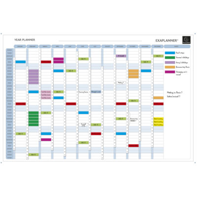 Exaplanner Yearly Mag Planner 90x59cm