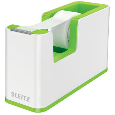 Leitz WOW Tape Disp Dual Col WH/GN