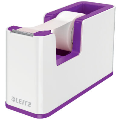 Leitz WOW Tpe Dispensr White and Purple