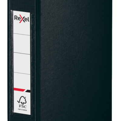 Rexel Choices RB A5 25mm 2RR Black PK10