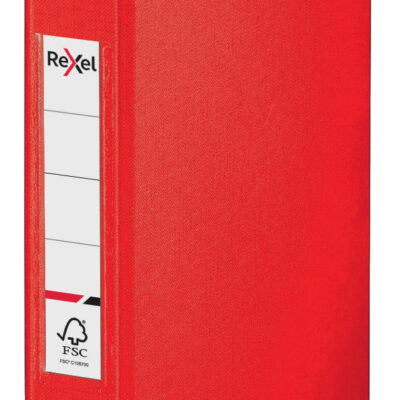 Rexel Choices RB A5 25mm 2RR Red PK10