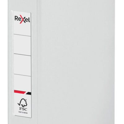Rexel Choices RB A5 25mm 2RR White PK10
