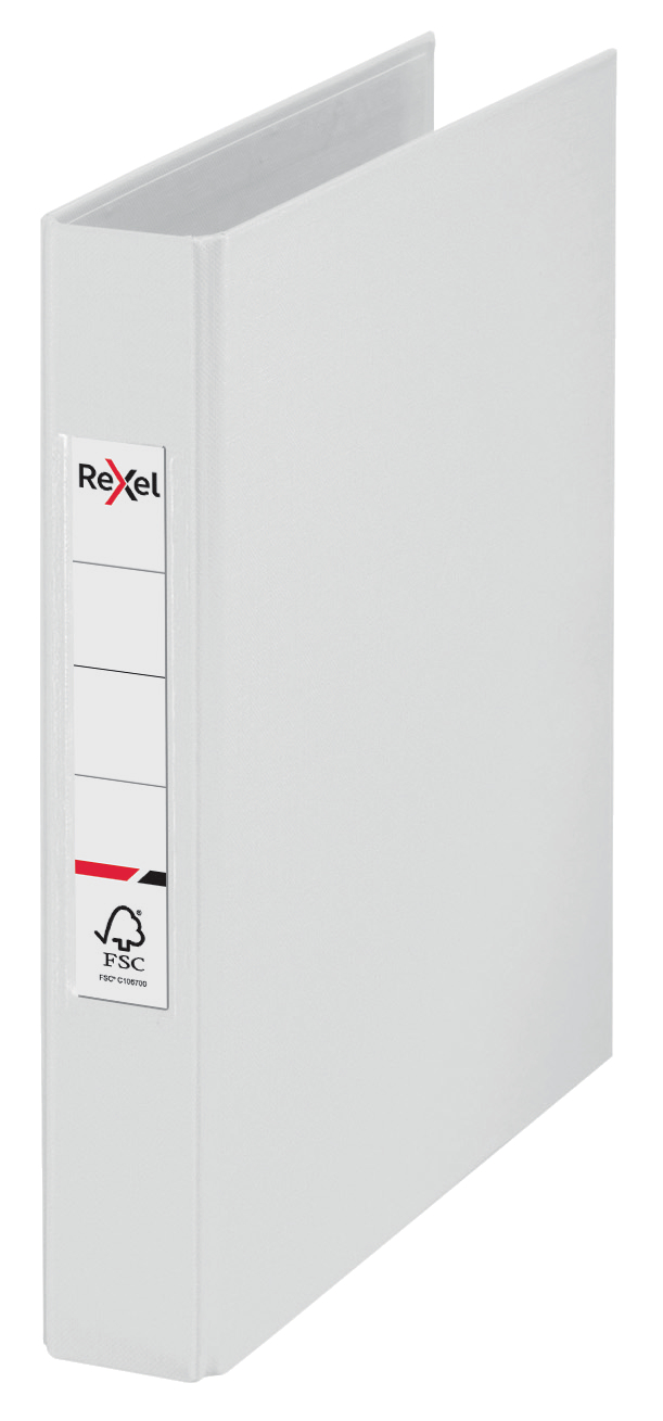 Rexel Choices RB A5 25mm 2RR White PK10