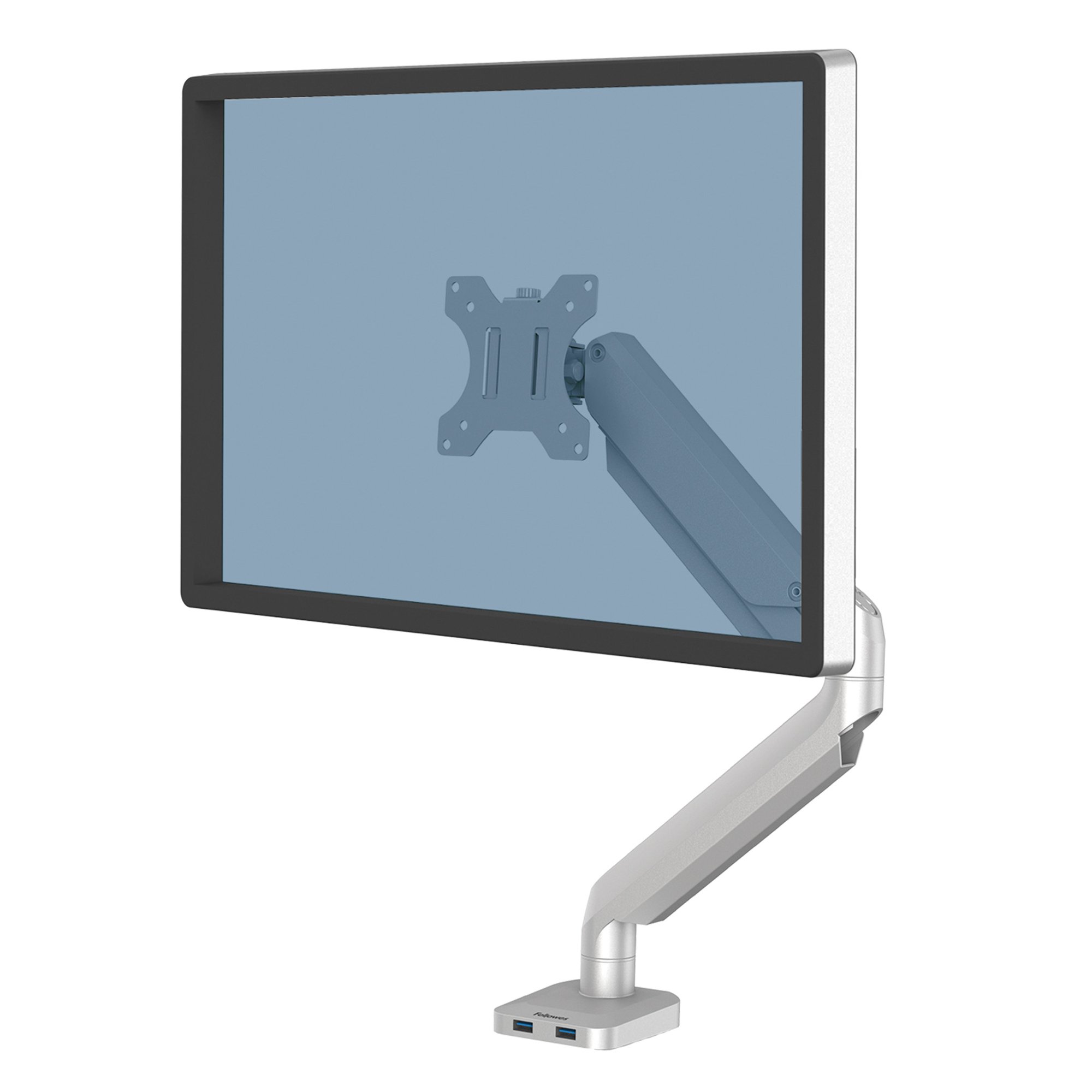 Fellowes Platinum Single Mon Arm Sil