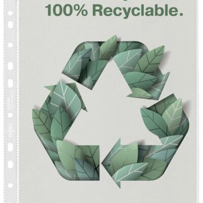 Rexel Pocket Recycled PP 70mic A4 PK100