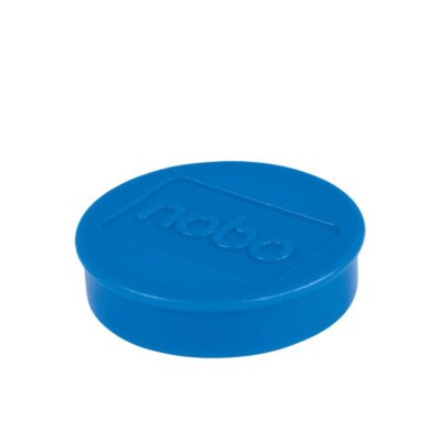 Nobo Whiteboard Magnets 38mm Blue PK10