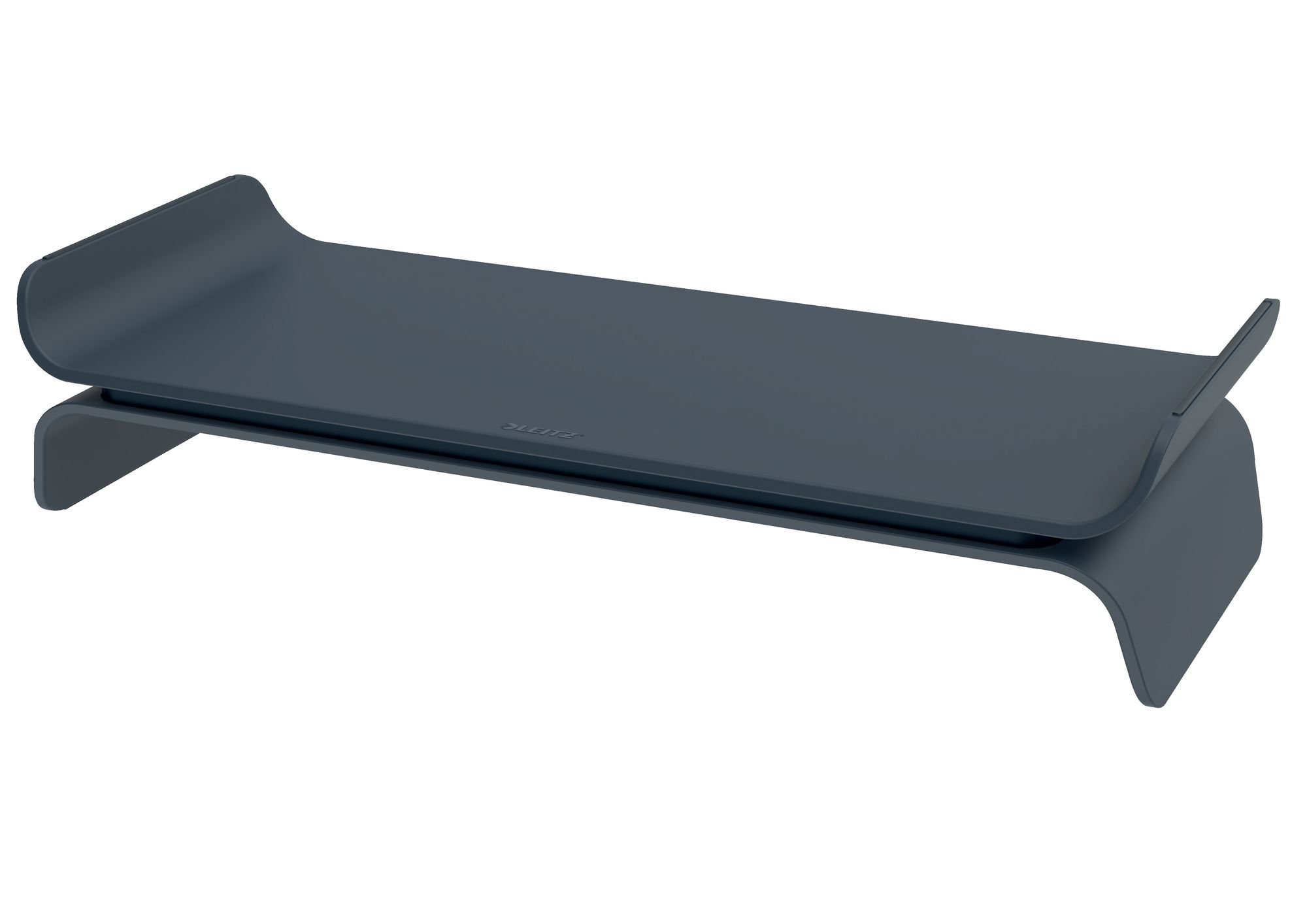 Leitz Ergo Adj Monitor Stand Dark Grey