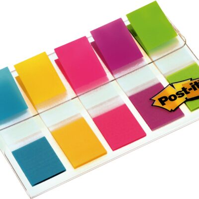 PostIt Index Flags 12mm 100 Tabs 5Assort