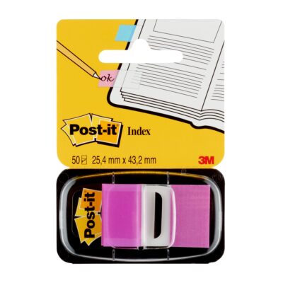 Post-it Index Flags 25mm 50 Tabs PU PK12