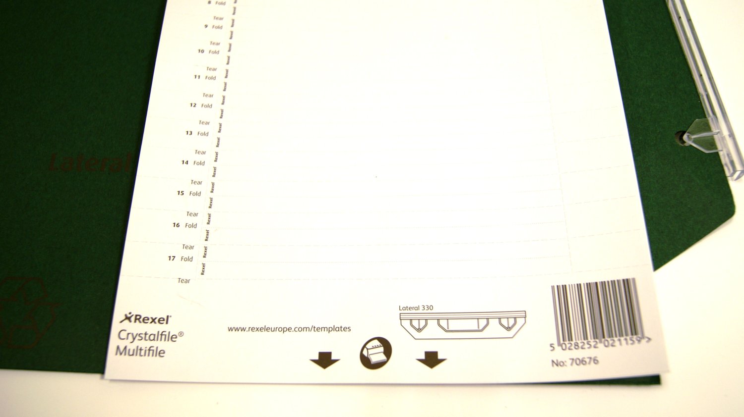 Rx Crystalfile Lateral 330 Inserts PK34