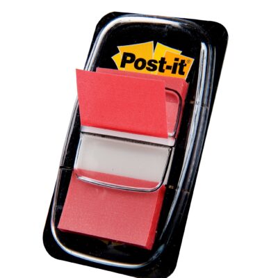Post-it Index Flags 25mm 50 Tabs RD PK12