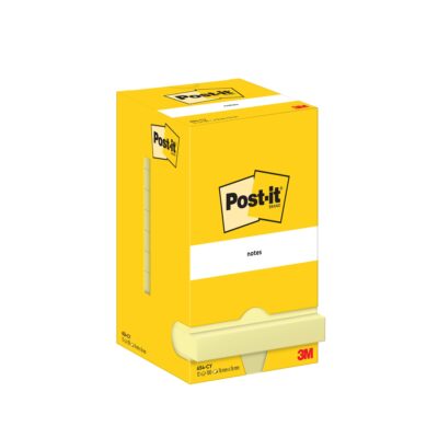 Post-it Notes 76x76mm Canary PK12