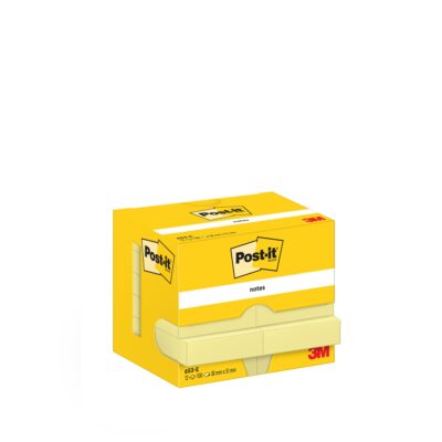 Post-it Note 38x51mm Canary 653 PK12