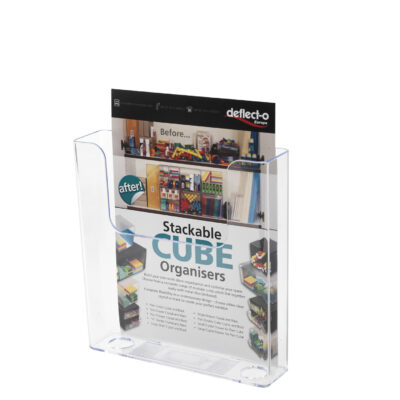A4 Portrait Flat Back Literature Holder