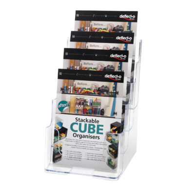 A5 4 Tier Portrait Literature Holder