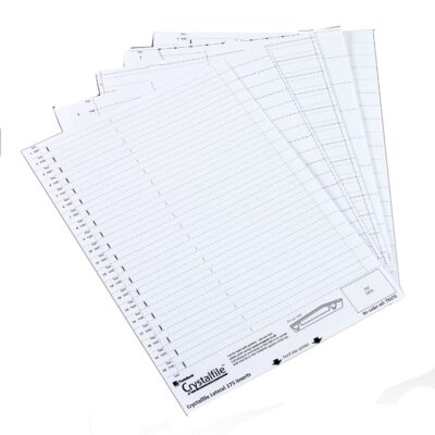 Rx Crystalfile Printable Inserts PK50