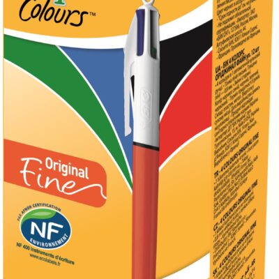 Bic 4 Colour Original Fine PK12