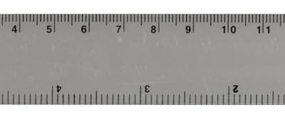 ValueX 150mm Plastic Ruler Single